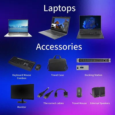 Laptops and accessories
