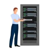 Server Cartoon 1