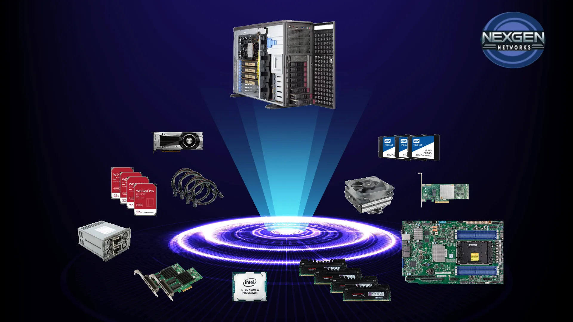 Custom-built server