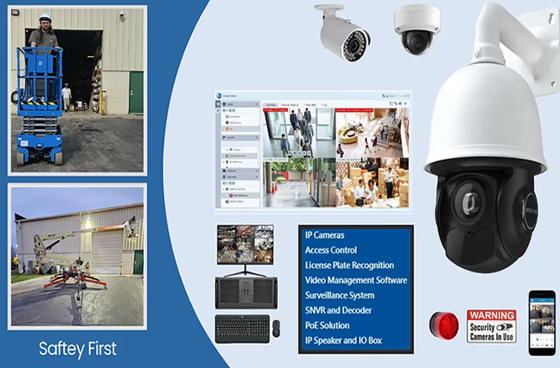 image showing security camera installation